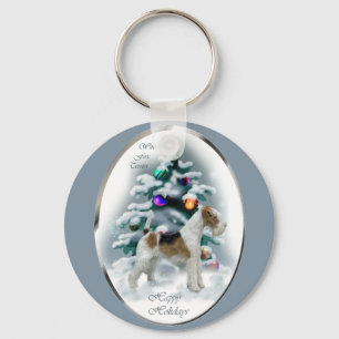 Llavero Wire Fox Terrier Navidades Regalos