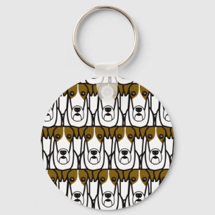 Llavero Wire Fox Terriers