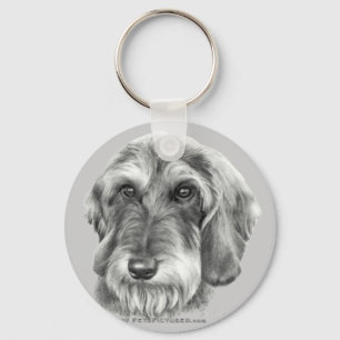 Llavero Wire-Haired Dachshund