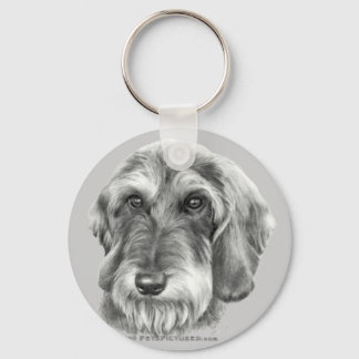 Llavero Wire-Haired Dachshund