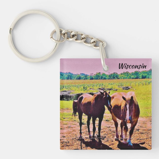 Llavero Wisconsin (Frente)
