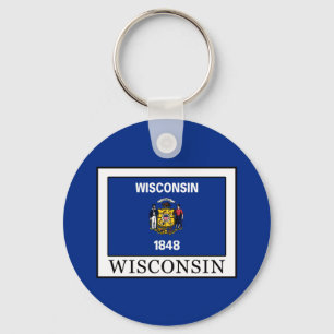 Llavero Wisconsin