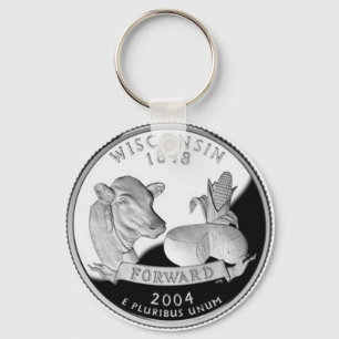 Llavero Wisconsin