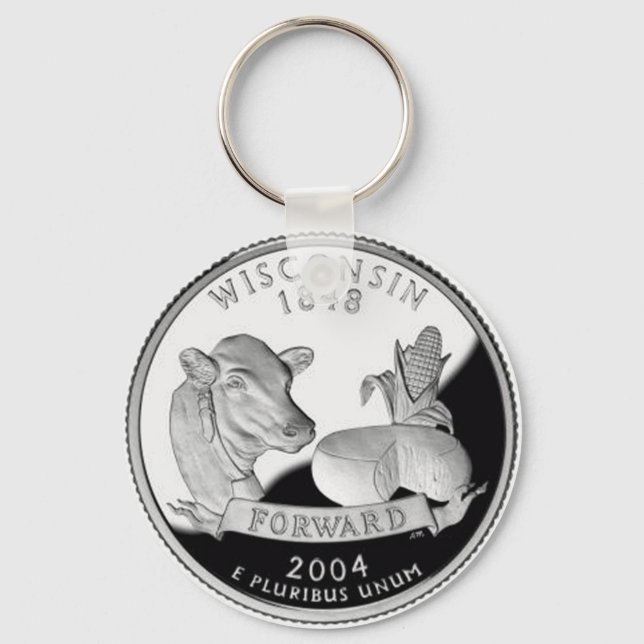 Llavero Wisconsin (Anverso)