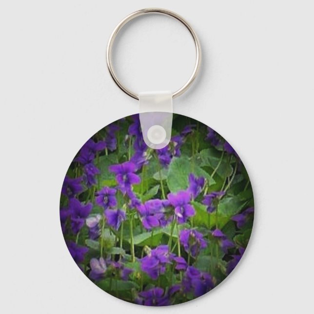 Llavero Wisconsin Wood Violet Spotlight Keychain (Anverso)