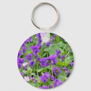 Llavero Wisconsin Wood Violets