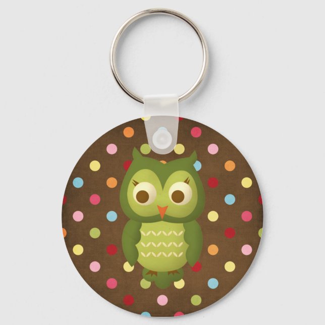 Llavero Wise Owl (Anverso)