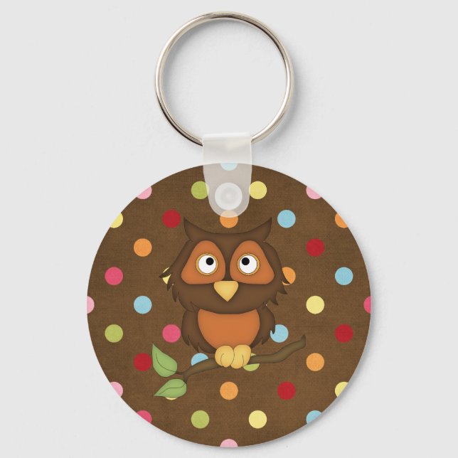 Llavero Wise Owl (Anverso)
