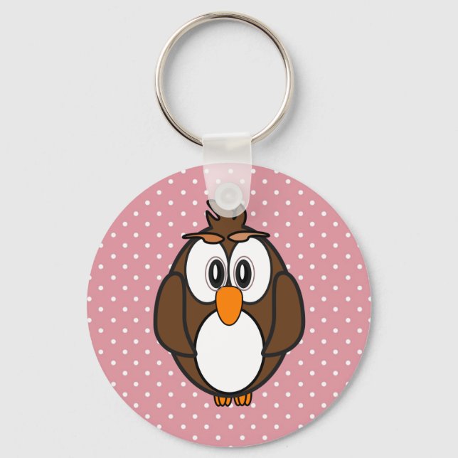 Llavero Wise Owl (Anverso)