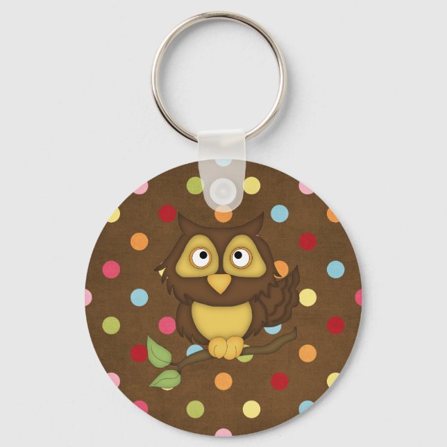 Llavero Wise Owl (Anverso)