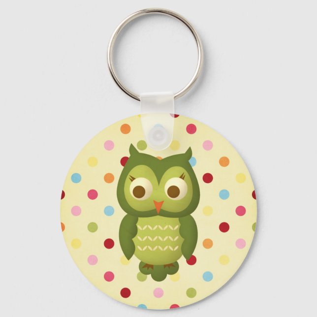 Llavero Wise Owl (Anverso)