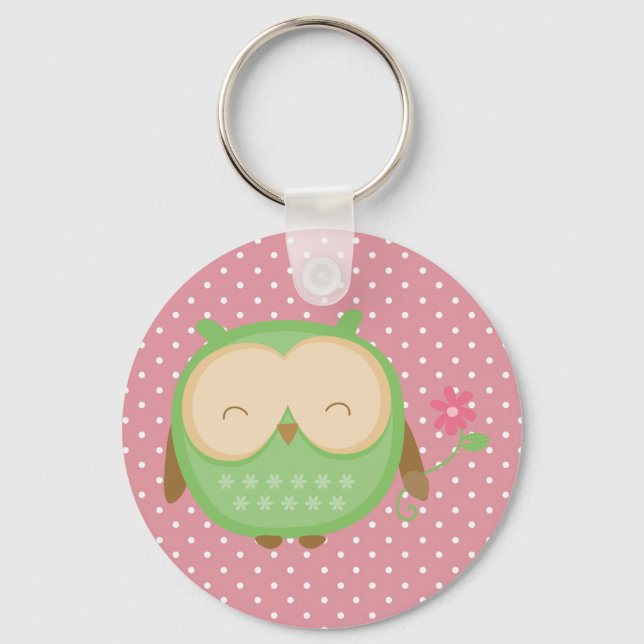 Llavero Wise Owl (Anverso)