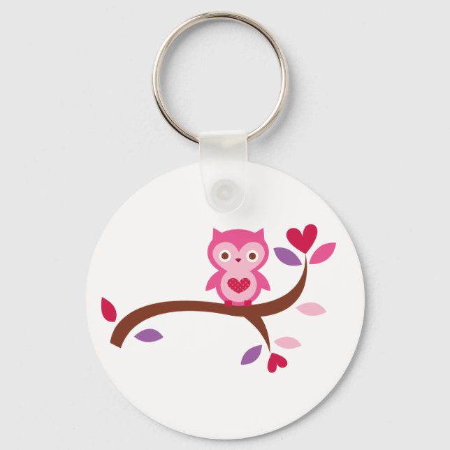 Llavero Wise Owl (Anverso)