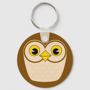 Llavero Wise owl key chain