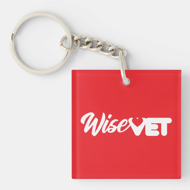 Llavero WiseVet - Keychain (Frente)