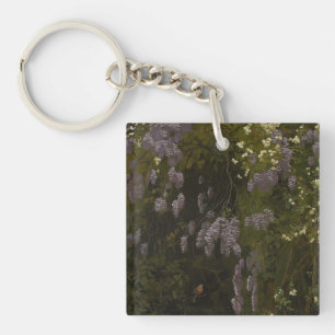 Llavero Wisterias en sangre - Composición floral