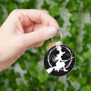 Llavero Witch in Flight Keychain
