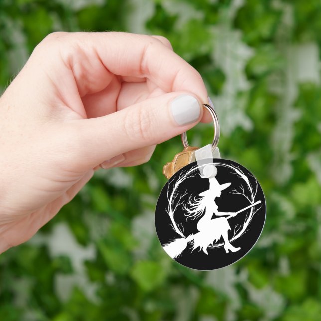 Llavero Witch in Flight Keychain (Mano)