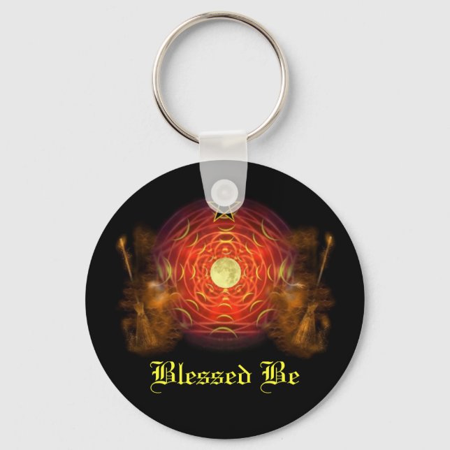 Llavero Witch Magic Pentagram (Anverso)