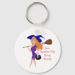 Llavero Witchy Redhead Thunder_Cove