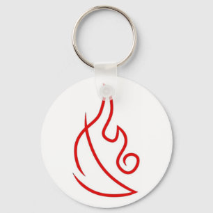 Llavero Wizard101 Fire Keychain