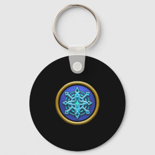 Llavero Wizard101 Ice School Keychain