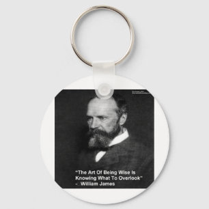 Llavero Wm James "Being Wise" Quote Gifts Cards Mugs Etc