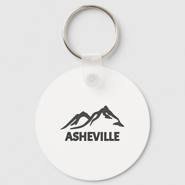 Llavero Wnc Asheville Mountains Nc Blue Ridge North Caroli (Anverso)