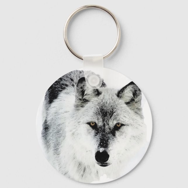 Llavero Wolf Eyes (Anverso)