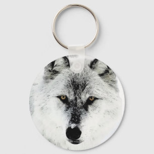 Llavero Wolf Eyes Keychain