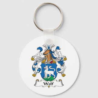 Llavero Wolf Family Crest