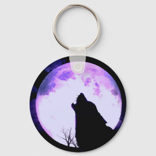 Llavero Wolf Howl Keychain