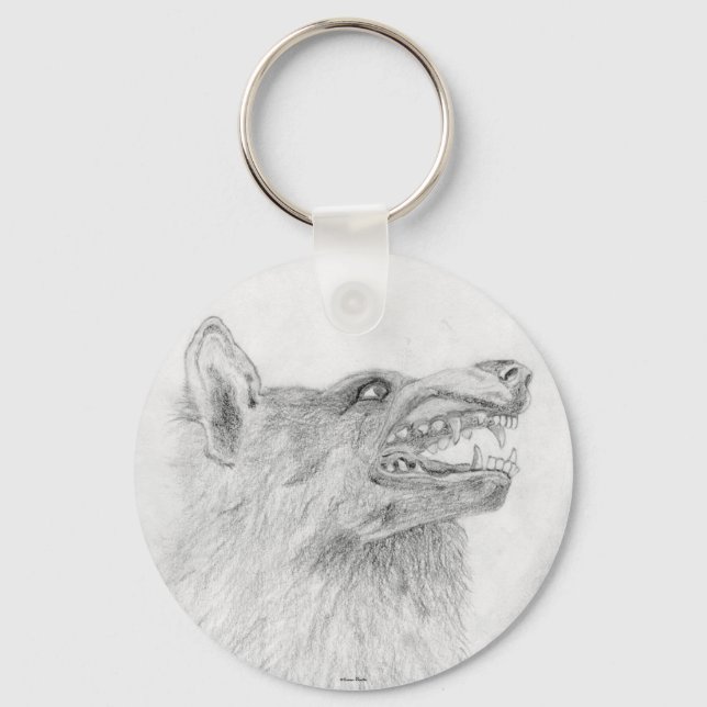 Llavero Wolf Keychain (Anverso)
