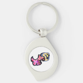 Llavero Wolf light moon 