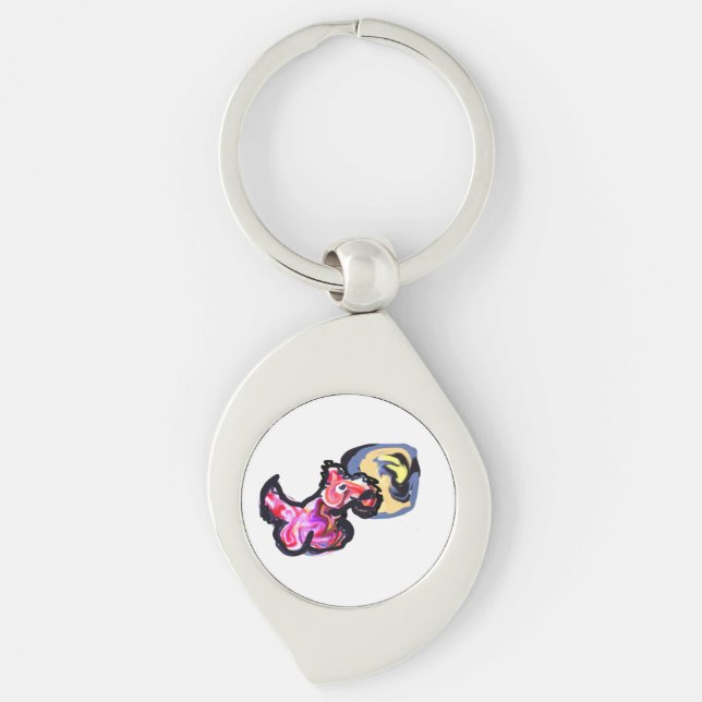 Llavero Wolf light moon  (Anverso)