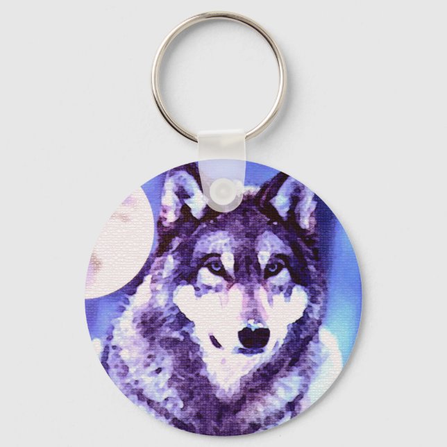 Llavero Wolf Look - Lonely Wolf (Anverso)