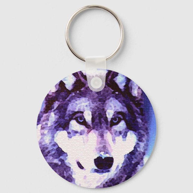 Llavero Wolf Look - Lonely Wolf (Anverso)