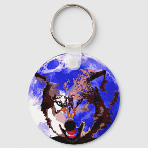 Llavero Wolf & Moon