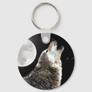 Llavero Wolf & Moon