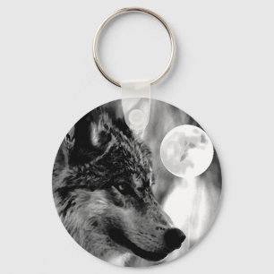 Llavero Wolf & Moon