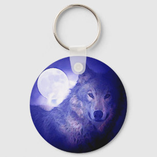 Llavero Wolf & Moon