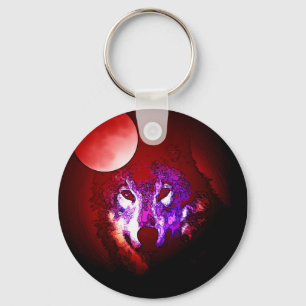 Llavero Wolf & Moon