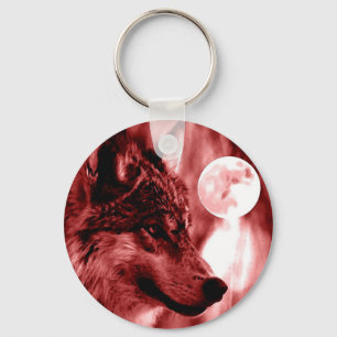 Llavero Wolf & Moon