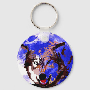 Llavero Wolf & Moon