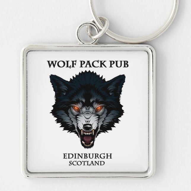 Llavero Wolf Pack Pub Keychain (Frente)