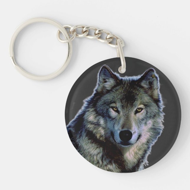 Llavero Wolf Portrait (Frente)