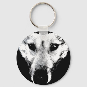 Llavero Wolf Pup Keychain Wild Dog Keepsakes & Gifts