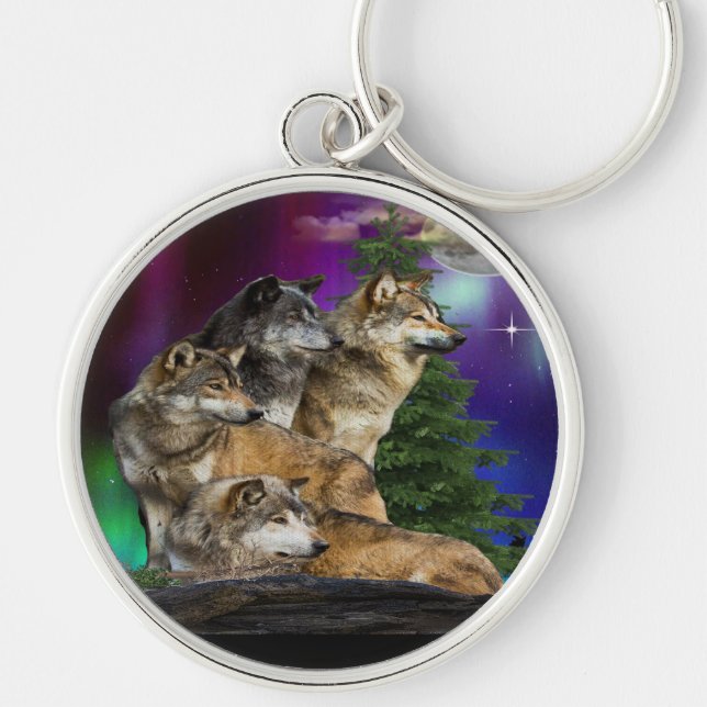 Llavero Wolf y Moon (Frente)