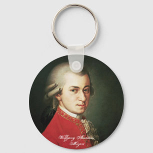 Llavero Wolfgang Amadeus Mozart Keychain