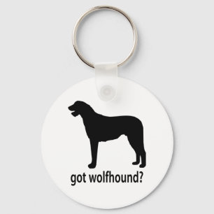 Llavero Wolfhound irlandés conseguido